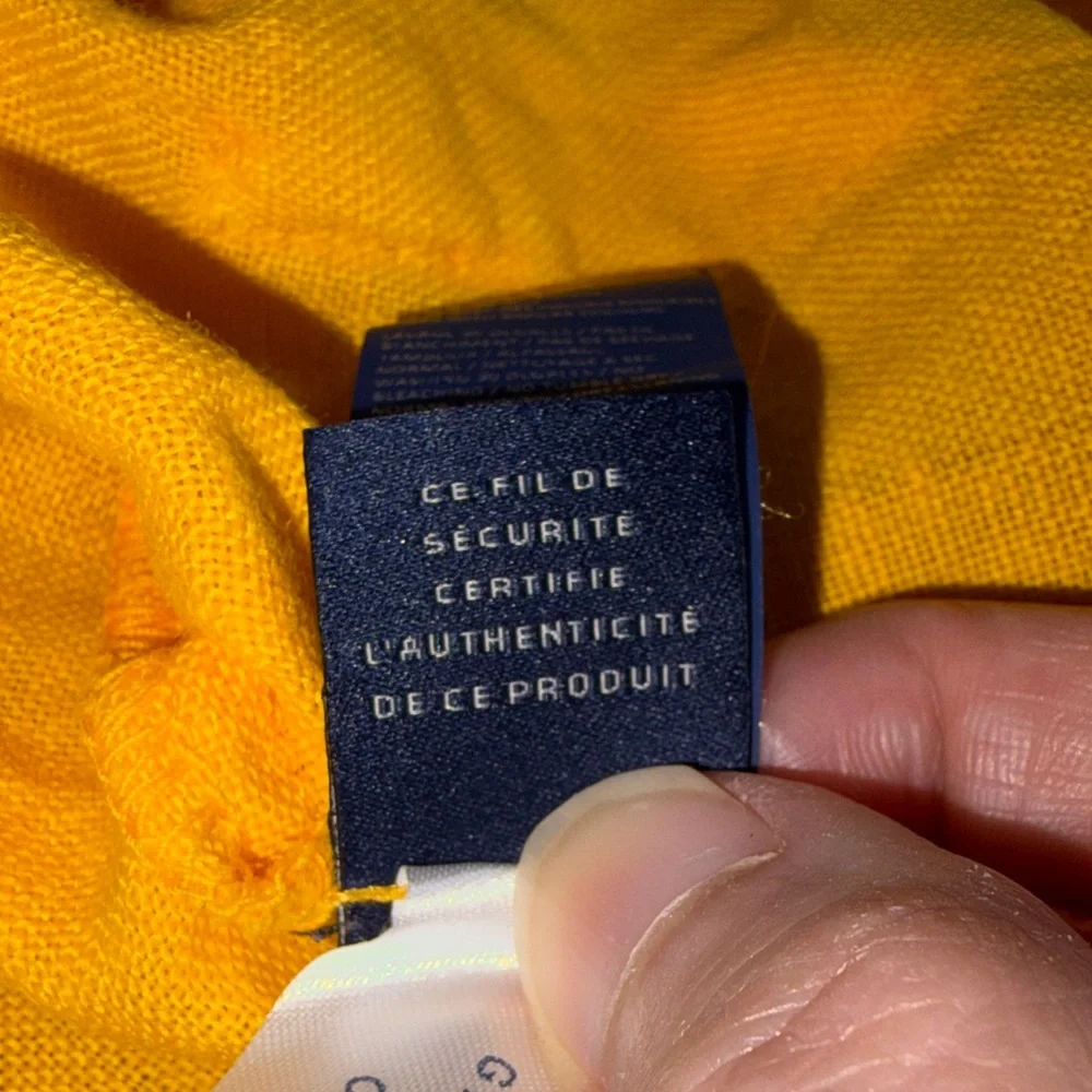 Vilebrequin Girls Linen Dress Size 4 Yellow Pockets Luxury Resort